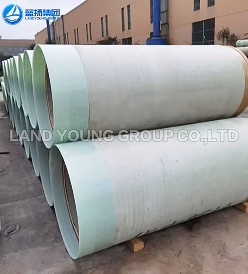 GRP Jacking Pipes Glass Fiber Reinforced Plastic FRP Pipe Fiberglass Pipe