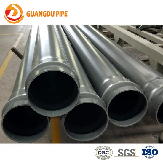 ASTM, BS, DIN, ISO, AS/NZS Standard PVC Electric Conduit Tube 