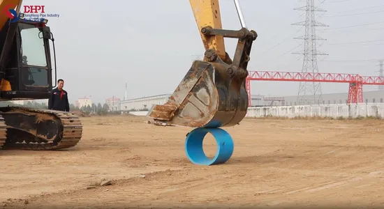 DHPI PVC Pipe 2 Inch UPVC Pipe Pvco Pipe Pvcu Pipe for Water Supply /Irrigation and Sewage System 