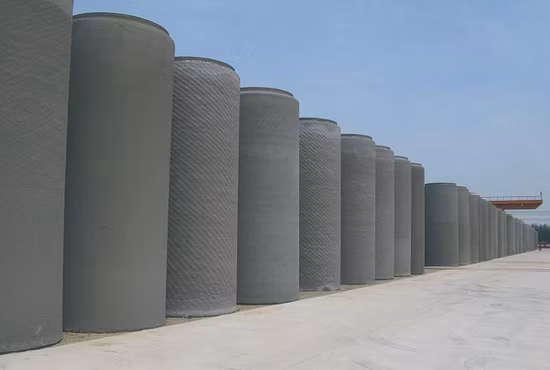 Fiberglass Products FRP/GRP Cable Concrete Jacking Pipe for Power Transmission