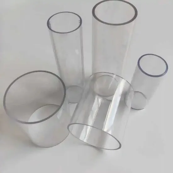 Polycarbonate Sampling New Design Custom Colorful PVC PC PMMA Acrylic Plastic Tube 