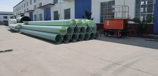 Continuous Filament Winding Process GRP Pipe FRP Storm Water/Agriculture Irrigation Pipe 