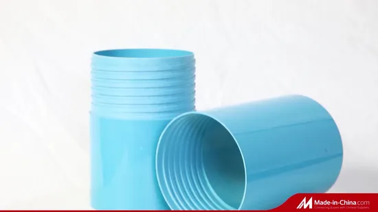 Well Casing Pipes UPVC PVC Pipe Price Supplier Well Casing Water Pipes Inch and Slotted 4 Threaded Deep UPVC Price Plastic Products 