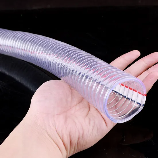 PVC Wire Braided Hose Tube for Suction Vacuum Pump 