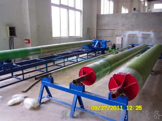 Advanced Continuous Fiberglass Filament Winding System for GRP Pipes 
