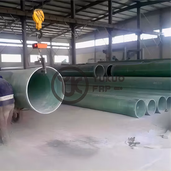 Underground Fiberglass FRP/GRP Cable Pipe for Power Transmission