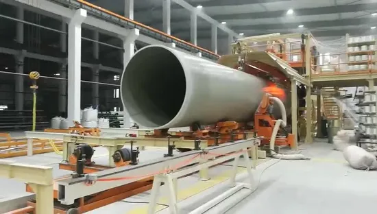 Continuous Filament Winding Machine for Fiberglass GRP FRP Pipes 
