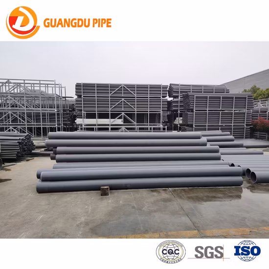 Factory Wholesale Plastic Products PVC Pipe for Water Supply