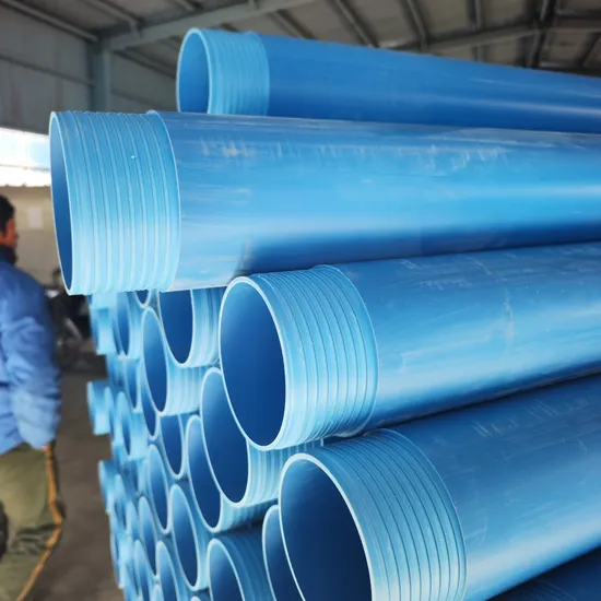 Wholesale PVC Cuttingthreaded Pipe for Underground Drainage Farmland Irrigation 