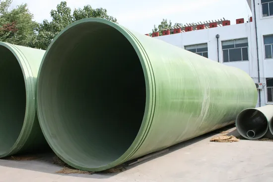 Continuous Filament Winding Process GRP Pipe FRP Agriculture Irrigation Pipe 