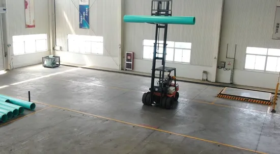 Dhpi PVC Power Pipe Trenchless Direct Buried Cable Protection Pipe PVC Electric Threading Pipe Drag Jacking Pipe Communication Pipe ASTM Standard DN63/75/90/mm 