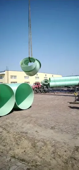 ISO9001/ISO14001 Approved Glass Fiber Reinforced Plastic GRP Jacking Pipe