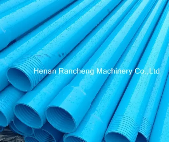 PVC Borehole Water Well Casing Pipe Erikeke Brand Thread Split